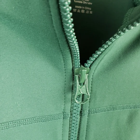 NWOT ZYIA Active Half Zip Performance Jacket in Green size XXL - Picture 11 of 12